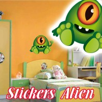 stickers Petit Martien 7