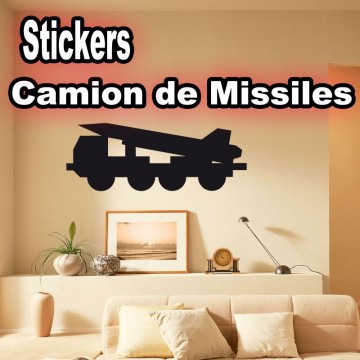 Stickers Camion Missiles 