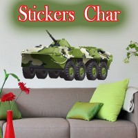 Stickers Char de Guerre scg6
