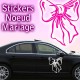 Stickers Noeud de Mariage (Par 2)