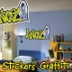 Stickers Graffiti Angel