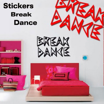Stickers autocollant Ado Break Dance