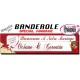 Banderole Mariage Personnalisée (Maquette M0033FS2012)