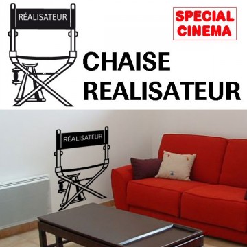 Stickers Chaise de Cinéma 