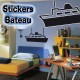 Stickers Autocollant Bateau 