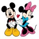 stickers Mickey et Minnie 2