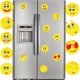 stickers autocollant Smiley en planche 