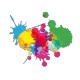 Stickers Taches de Peinture 3