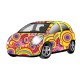 Stickers voiture multicolore