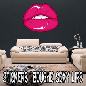 Stickers Bouche Sexy Lips