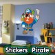 Stickers Pirate 