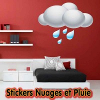 Stickers Nuages et Pluie