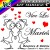 Stickers Déco Voiture Mariage Gay Femme avec Personnages (Kit 2 cotés)