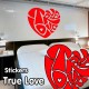 Stickers True Love