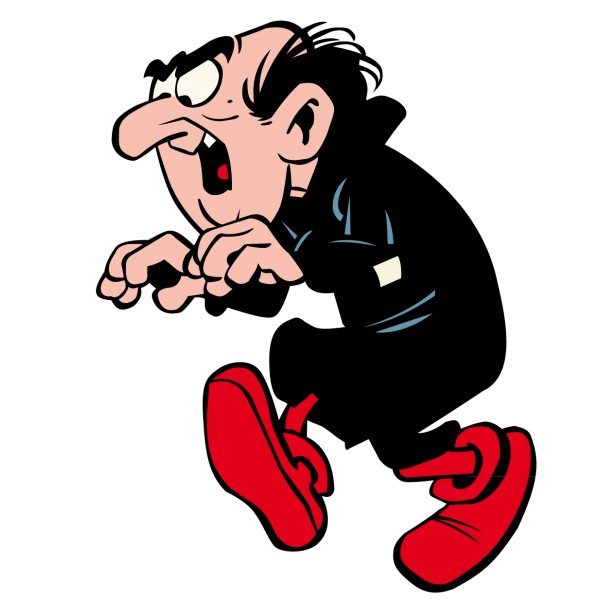 Stickers Gargamel.