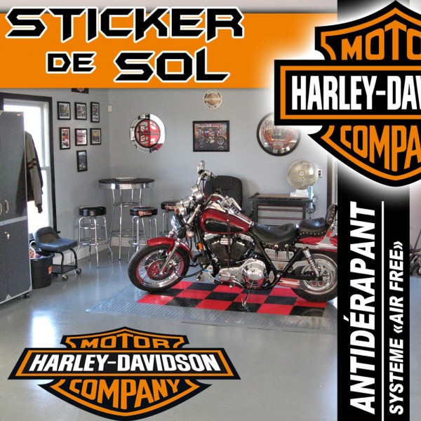 Stickers Harley Davidson - SPÉCIAL SOL pas cher ·.¸¸ FRANCE STICKERS ¸¸.·
