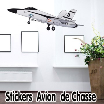 Stickers Avion de Chasse 