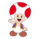 Stickers Mario Bross Toad
