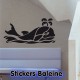 Stickers Autocollant Baleine 