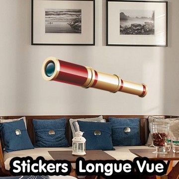 Stickers Autocollant Longue vue