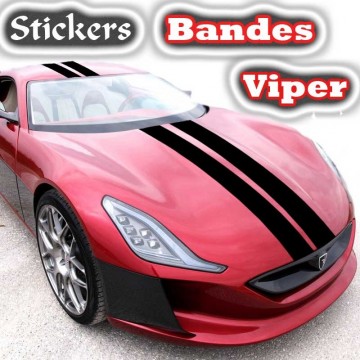 Sticker Tuning Bandes viper