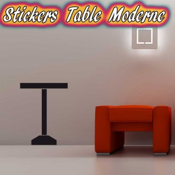 Stickers Table Moderne 1