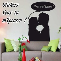 Stickers Veux Tu mépouser 