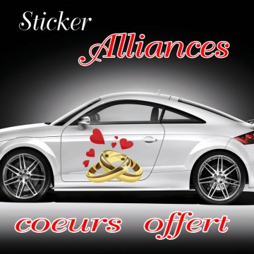 Stickers Alliances Mariage venu par 2 