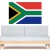Autocollant Stickers Drapeau Afrique du Sud