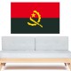 Autocollant Drapeau Angola