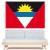 Autocollant stickers Drapeau Antigua et Barbuba
