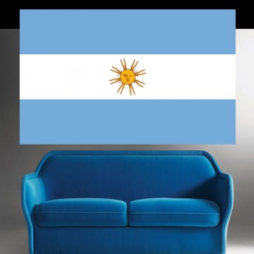  Autocollant stickers Drapeau Argentine