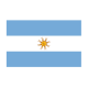 Autocollant Drapeau Argentine