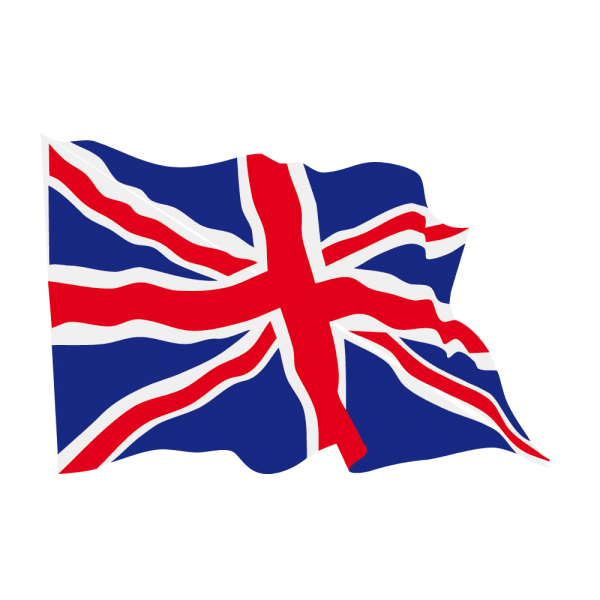 Drapeau anglais drapeau anglais' Autocollant