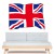 Autocollant stickers Drapeau Anglais 