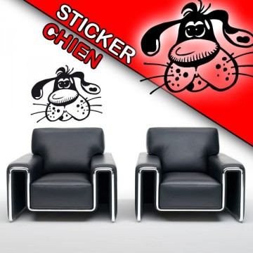 Stickers Chien Rigolo