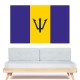  Autocollant stickers Drapeau Barbade