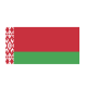 Autocollant Drapeau Biélorussie