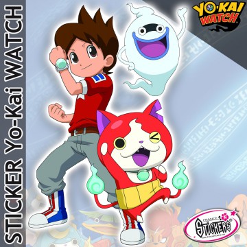 Stickers YoKai Watch Nate Whisper Jibanyan