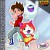 Stickers YoKai Watch Nate Whisper Jibanyan