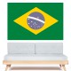 Autocollant stickers Drapeau Bresil