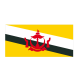 Autocollant Drapeau Brunei