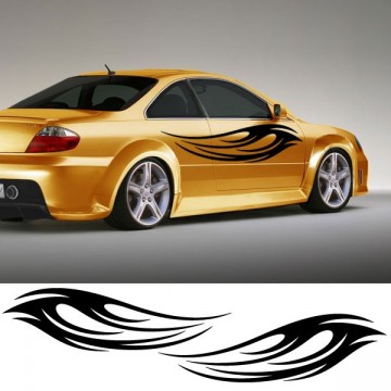 Stickers Flamme pour voiture vendu par 2
