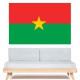 Autocollant Drapeau Burkina Faso