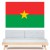 Autocollant stickers Drapeau Burkina Faso