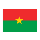 Autocollant Drapeau Burkina Faso