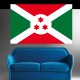  Autocollant stickers Drapeau Burundi