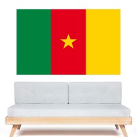 Autocollant Drapeau Cameroun