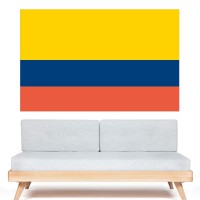 Autocollant Drapeau Colombie