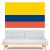 Autocollant stickers Drapeau Colombie